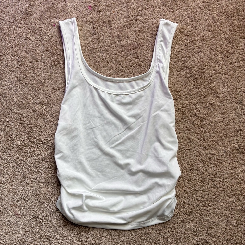 Women's Black, White, and Gray Tank Tops - Picture 11 of 14